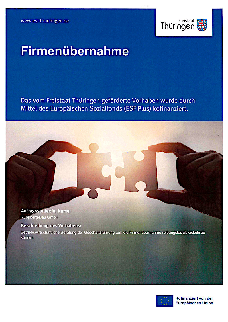 Firmenübernahmeanzeige